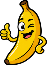 Bananamatic, la banana mascotte